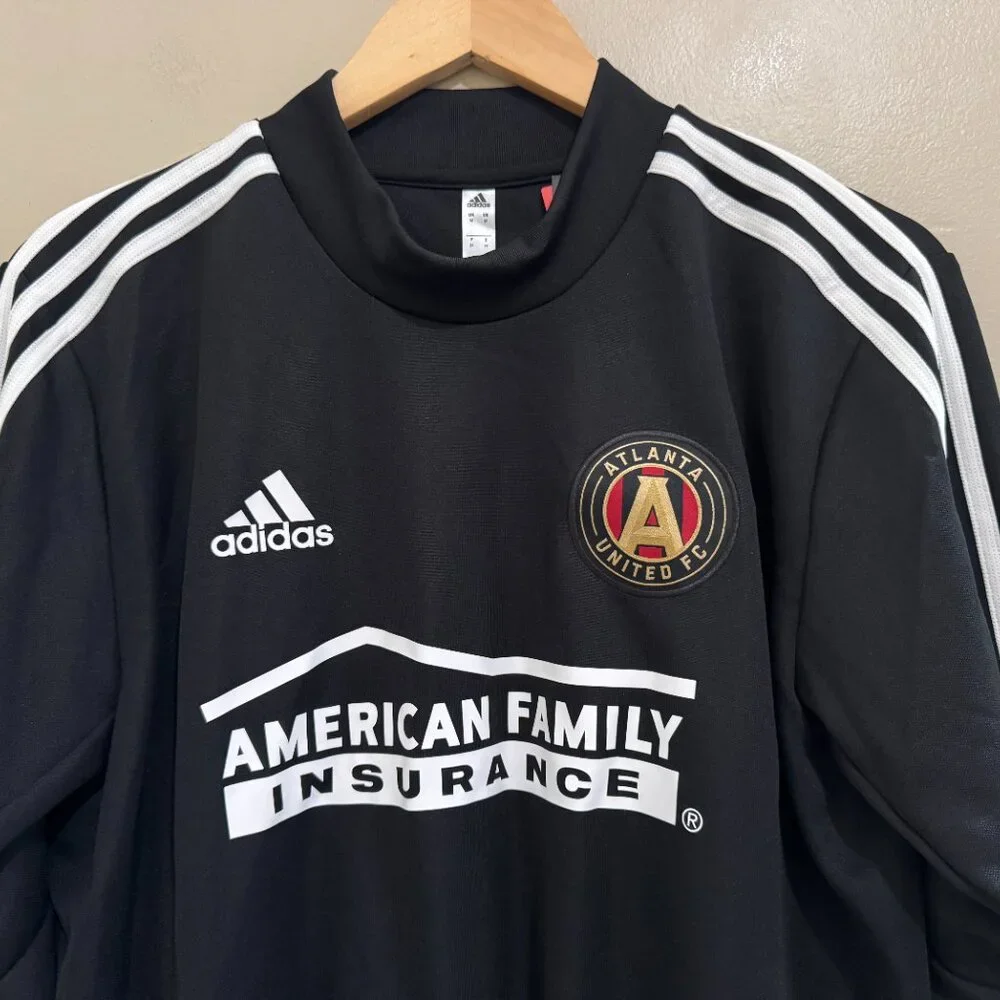 Adidas Atlanta United F.C Team Issue Tiro19 Soccer Training Top LS Black Mens M_2